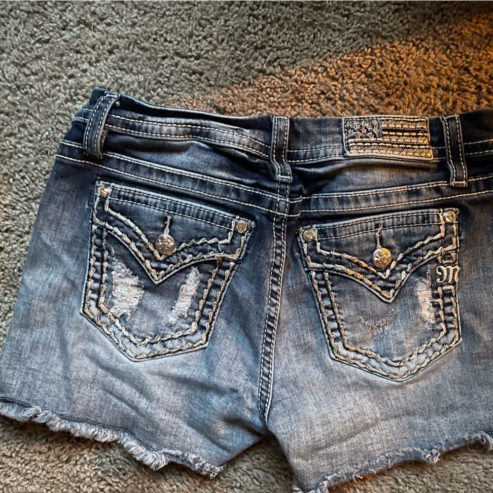 Miss Me-American Flag style shorts -size 30